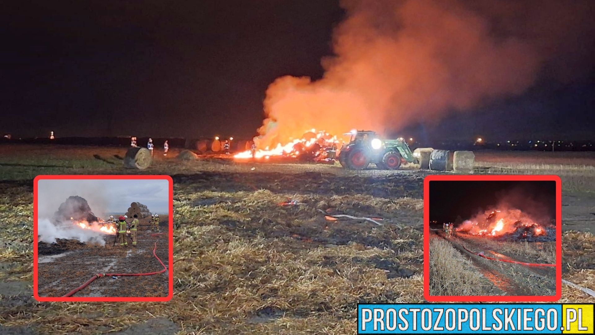 Seria pożarów pod Opolem. Czy to sprawka podpalacza?