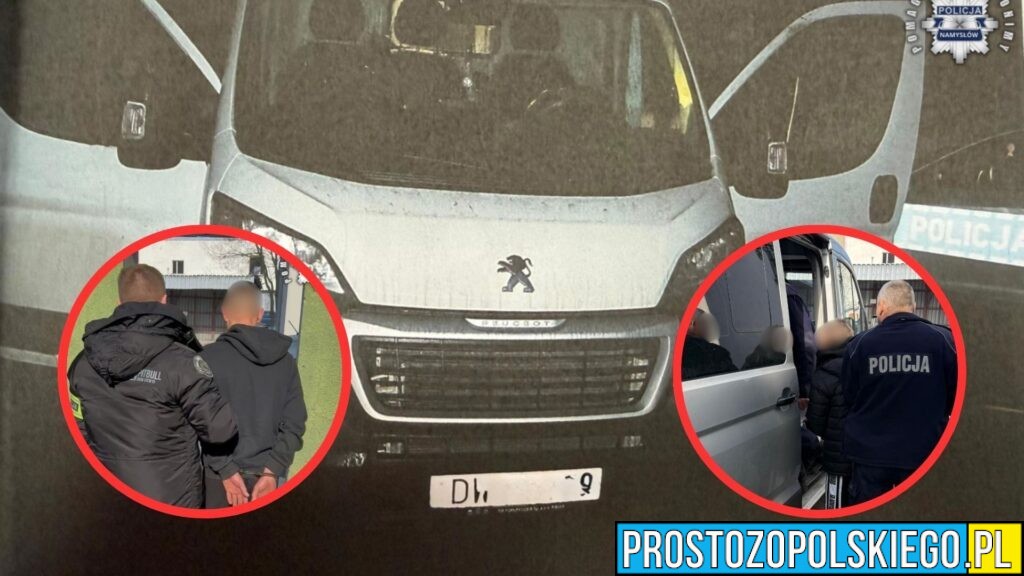 Bus na kradzionych tablicach w gminie Wilków. Nietrzeźwy kierowca był poszukiwany i miał zakaz prowadzenia pojazdów