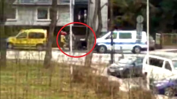 Samochód uderzył w drzewo w Niemodlinie. Policjanci prowadzili reanimację kierowcy (WIDEO)