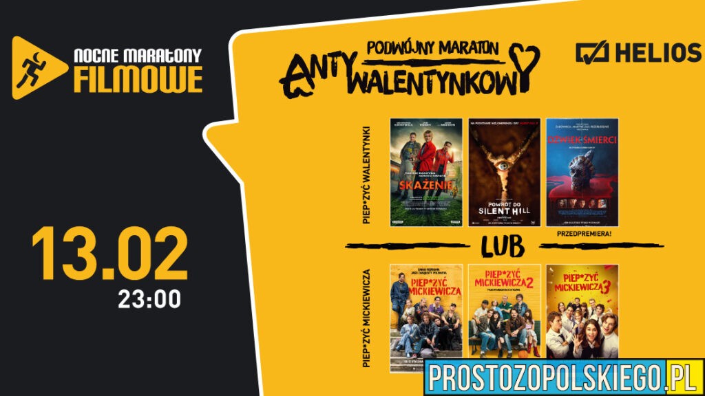 Walentynkowy repertuar kin Helios