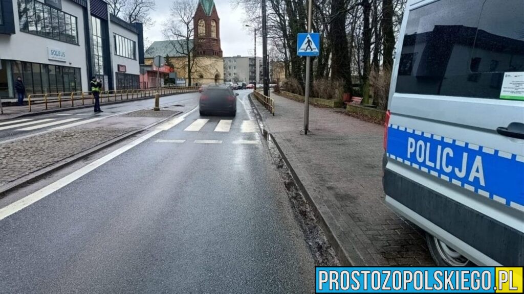 Strzelce Opolskie: 21-latek potrącony na przejściu. Kierująca straciła prawo jazdy