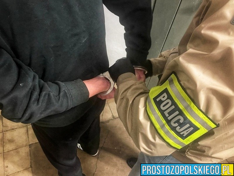 20-latek zatrzymany w Opolu za pobicie i narkotyki. Decyzją sądu trafił do aresztu