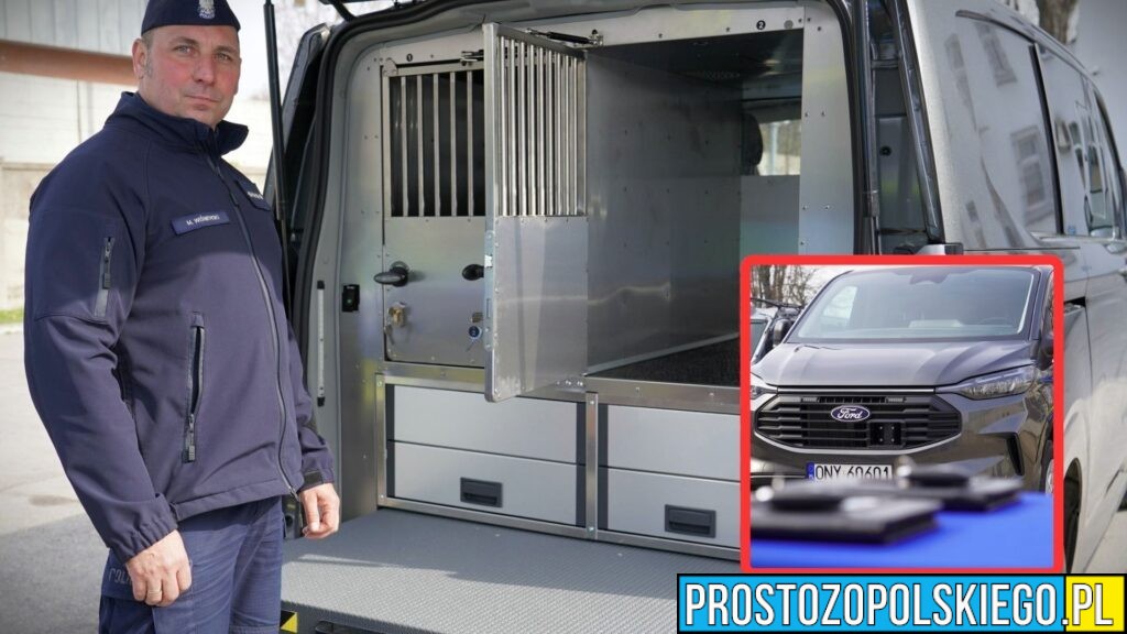 Nowoczesne radiowozy przystosowane do transportu psów służbowych