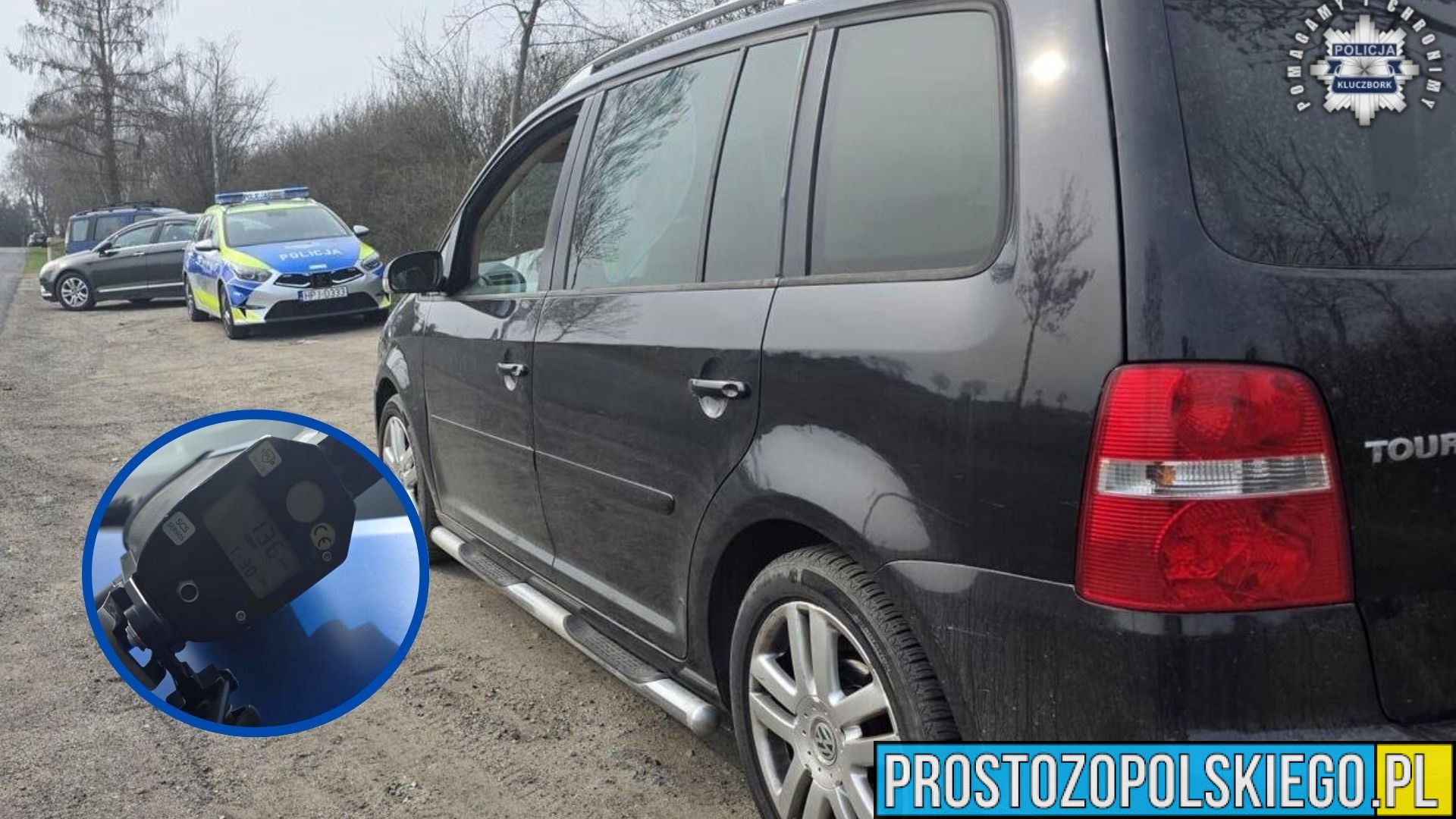 136 km/h przy ograniczeniu do 50 km/h. Pirat drogowy stracił prawo jazdy w powiecie kluczborskim