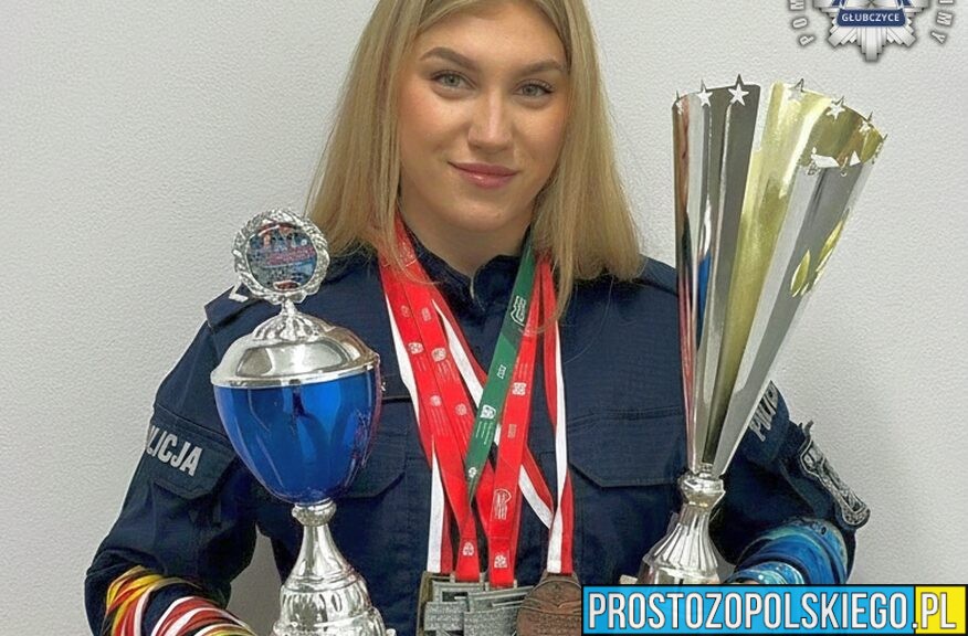 Policjantka z Kietrza zdominowała zawody. Trzy złote medale na Pucharze Polski Masters