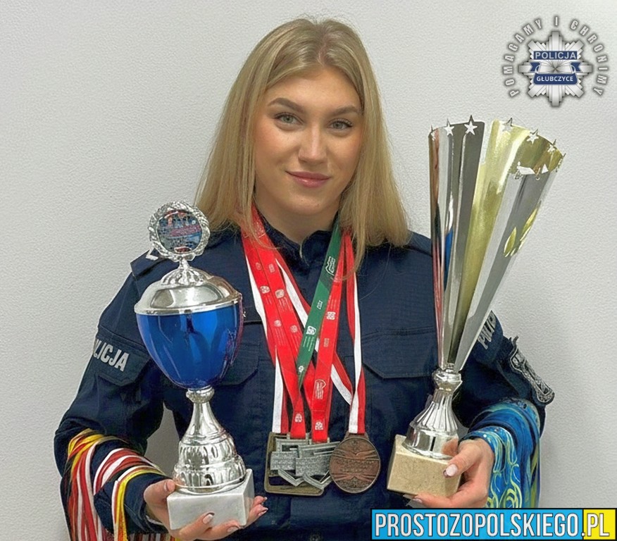Policjantka z Kietrza zdominowała zawody. Trzy złote medale na Pucharze Polski Masters
