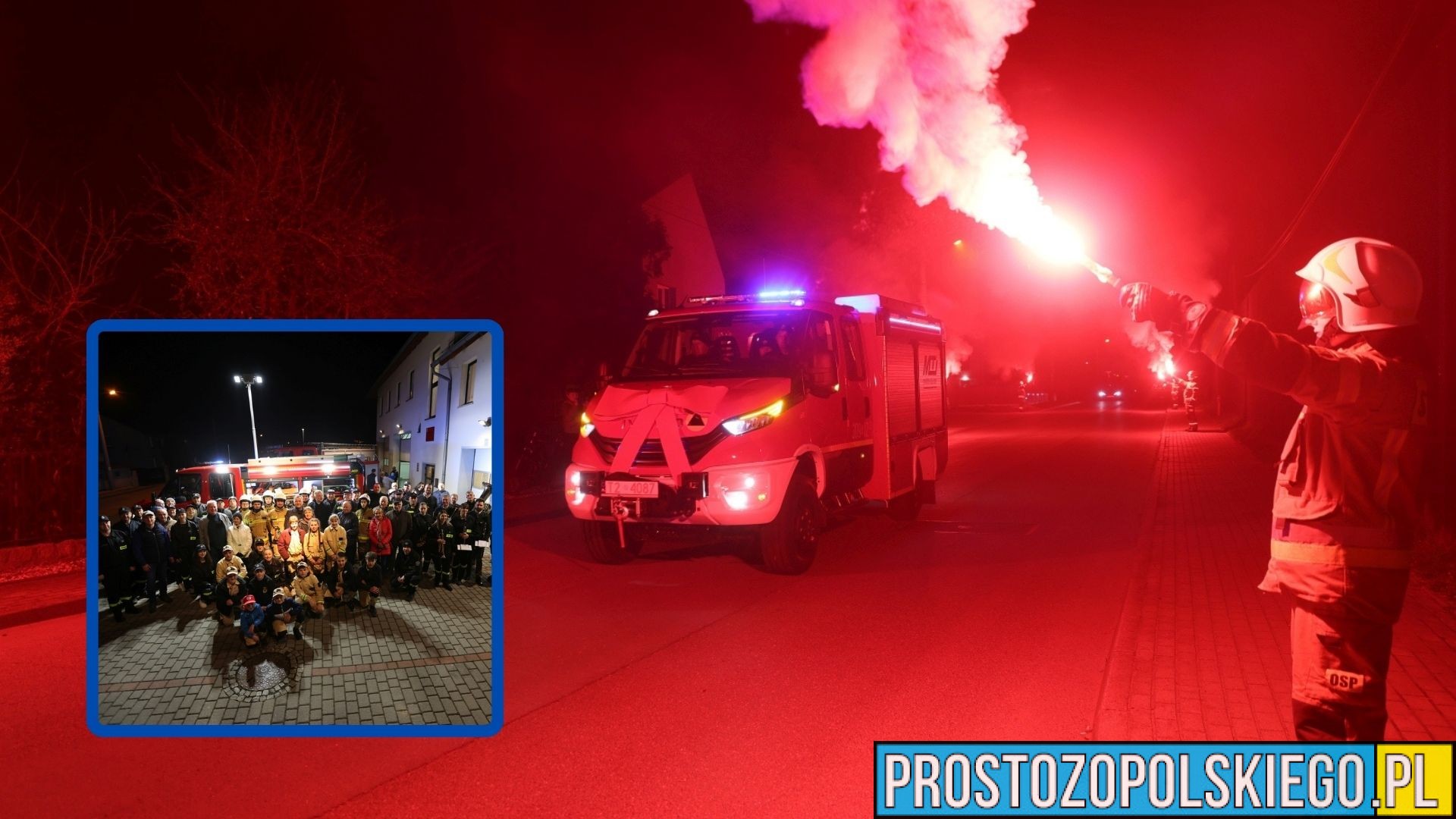 27 marca 2026 roku o godzinie 19:00 w jednostce Ochotnicza Straż Pożarna Opole-Bierkowice odbyło się uroczyste powitanie nowego samochodu ratowniczo-gaśniczego. Wydarzenie zgromadziło nie tylko druhów, ale również licznych mieszkańców oraz zaproszonych gości, w tym emerytowanych strażaków. Nowy pojazd został wyposażony w nowoczesny sprzęt, który znacząco zwiększy możliwości operacyjne jednostki. Na jego pokładzie znajduje się m.in. sprzęt do ratownictwa technicznego oraz zbiornik na wodę przystosowany do szybkich działań gaśniczych. Samochód cechuje się także wysoką mobilnością, co ma ogromne znaczenie podczas dojazdów do trudno dostępnych miejsc. Uroczystość rozpoczęła się w wyjątkowy sposób. Nowy wóz wjechał na teren jednostki w asyście innych pojazdów z OSP Opole-Bierkowice. Strażacy utworzyli efektowny kordon z czerwonymi racami, nadając wydarzeniu podniosły i symboliczny charakter. Przybycie pojazdu spotkało się z entuzjastycznym przyjęciem zgromadzonych mieszkańców. Podczas wydarzenia odbyło się również poświęcenie samochodu przez księdza z pobliskiej parafii. Oprawę muzyczną zapewniła orkiestra parafialna ze Szczepanowic, która uświetniła ceremonię i nadała jej wyjątkowego klimatu. Nie zabrakło także wspólnego zdjęcia pamiątkowego, w którym udział wzięli druhowie, mieszkańcy oraz zaproszeni goście, w tym emerytowani strażacy. Po części oficjalnej uczestnicy mieli okazję z bliska obejrzeć nowy pojazd, zapoznać się z jego wyposażeniem oraz porozmawiać ze strażakami o jego możliwościach. Zwieńczeniem uroczystości był poczęstunek, który stał się okazją do integracji lokalnej społeczności oraz wspólnego świętowania tego ważnego momentu dla jednostki. Nowy samochód to nie tylko realne wzmocnienie bezpieczeństwa mieszkańców, ale także ogromna motywacja dla druhów, którzy na co dzień pełnią służbę społecznie, z pełnym zaangażowaniem i gotowością do niesienia pomocy. Tego typu inwestycje pokazują, jak ważną rolę odgrywają jednostki OSP w systemie bezpieczeństwa i jak silne wsparcie mają w lokalnej społeczności. Uroczystość w Opolu-Bierkowicach była nie tylko prezentacją nowego sprzętu, ale przede wszystkim wyrazem jedności, tradycji i dumy z działalności strażackiej.