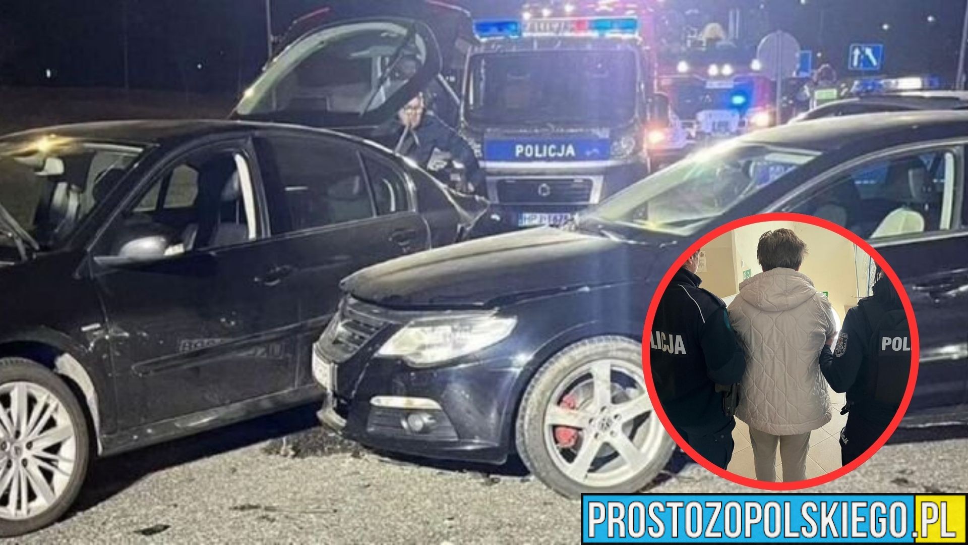 Pijana kierująca spowodowała kolizję w Ligocie Dolnej. Miała ponad 2 promile alkoholu