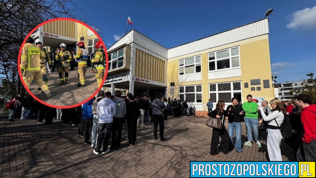 Rozpylenie gazu w szkole w Opolu. Ewakuowano około 200 osób