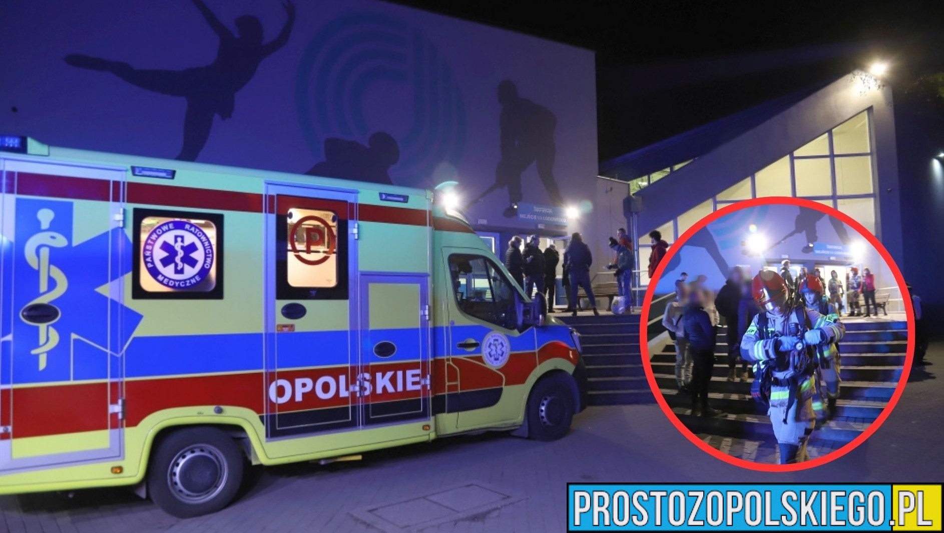Gaz pieprzowy rozpylony na Toropolu w Opolu. Ewakuowano 35 osób, lodowisko zostało zamknięte