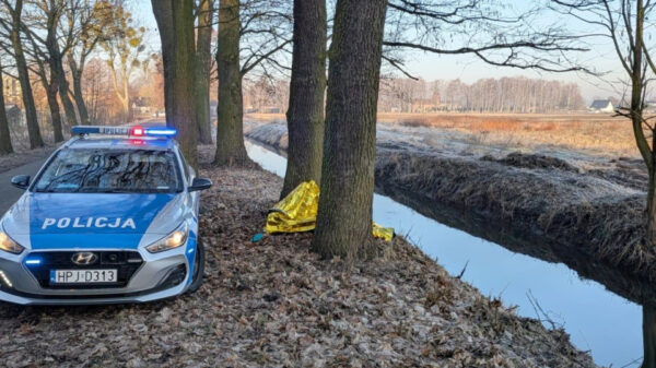 Ciało 38-latka wyłowione ze strumienia Topolnica w Wołczynie. Trwają czynności policji