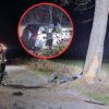 Tragiczny wypadek między Piotrówką a Łaziskami. Nie żyje 16-letni pasażer. Policjanci wyjaśniają okoliczność