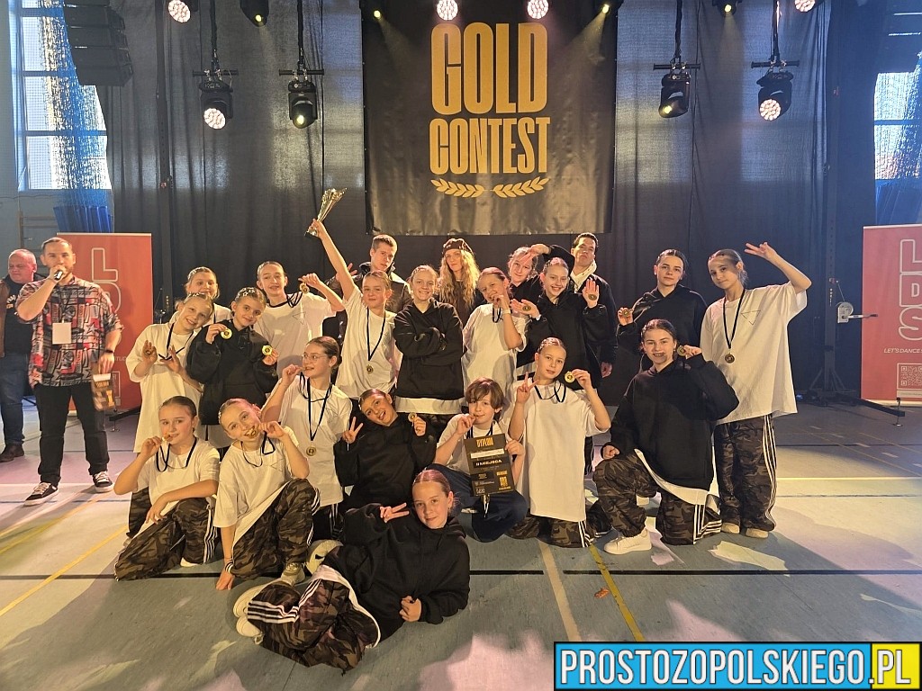 Sukces tancerzy z Opola. Szkoła Tańca Fokus z licznymi nagrodami na turnieju Gold Contest w Gliwicach