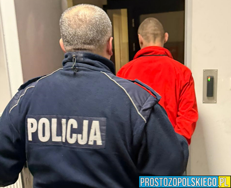 Kradzież w drogerii w Namysłowie. 35-latek zatrzymany, był poszukiwany do odbycia 3 lat więzienia