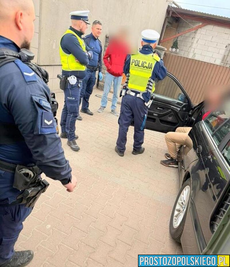 Kluczbork: pijany i pod wpływem narkotyków uciekał BMW przed policją. 25-latek zatrzymany
