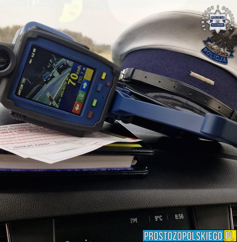 akcja prędkość, policja kluczbork, zatrzymane prawka, przekroczenie prędkości, akcja prędkość, kontrole policji opolskie, 