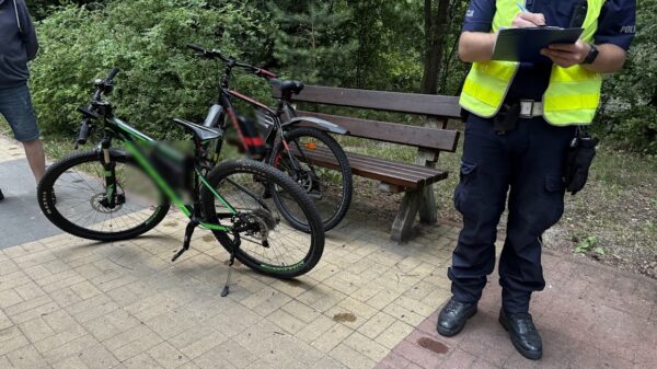 Pijany rowerzysta zatrzymany w Nysie. Miał 1,5 promila i dostał 2500 zł mandatu