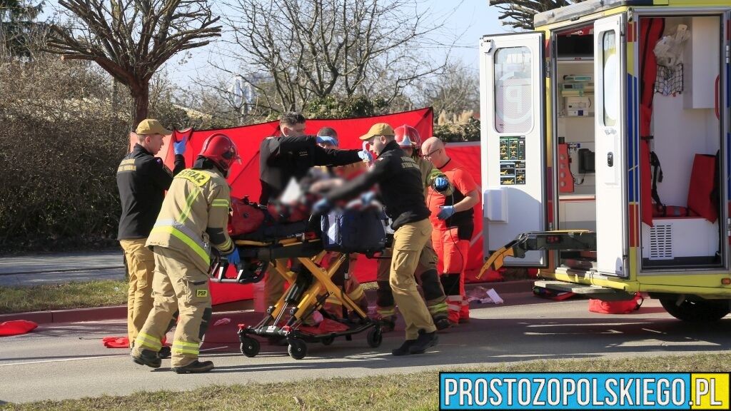 Śmiertelne potrącenie na ul. Horoszkiewicza w Opolu. 73-letnia kobieta zmarła w szpitalu