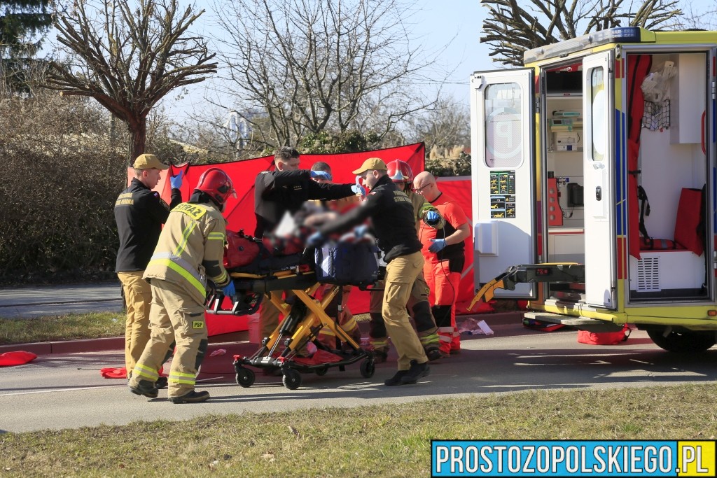 Śmiertelne potrącenie na ul. Horoszkiewicza w Opolu. 73-letnia kobieta zmarła w szpitalu