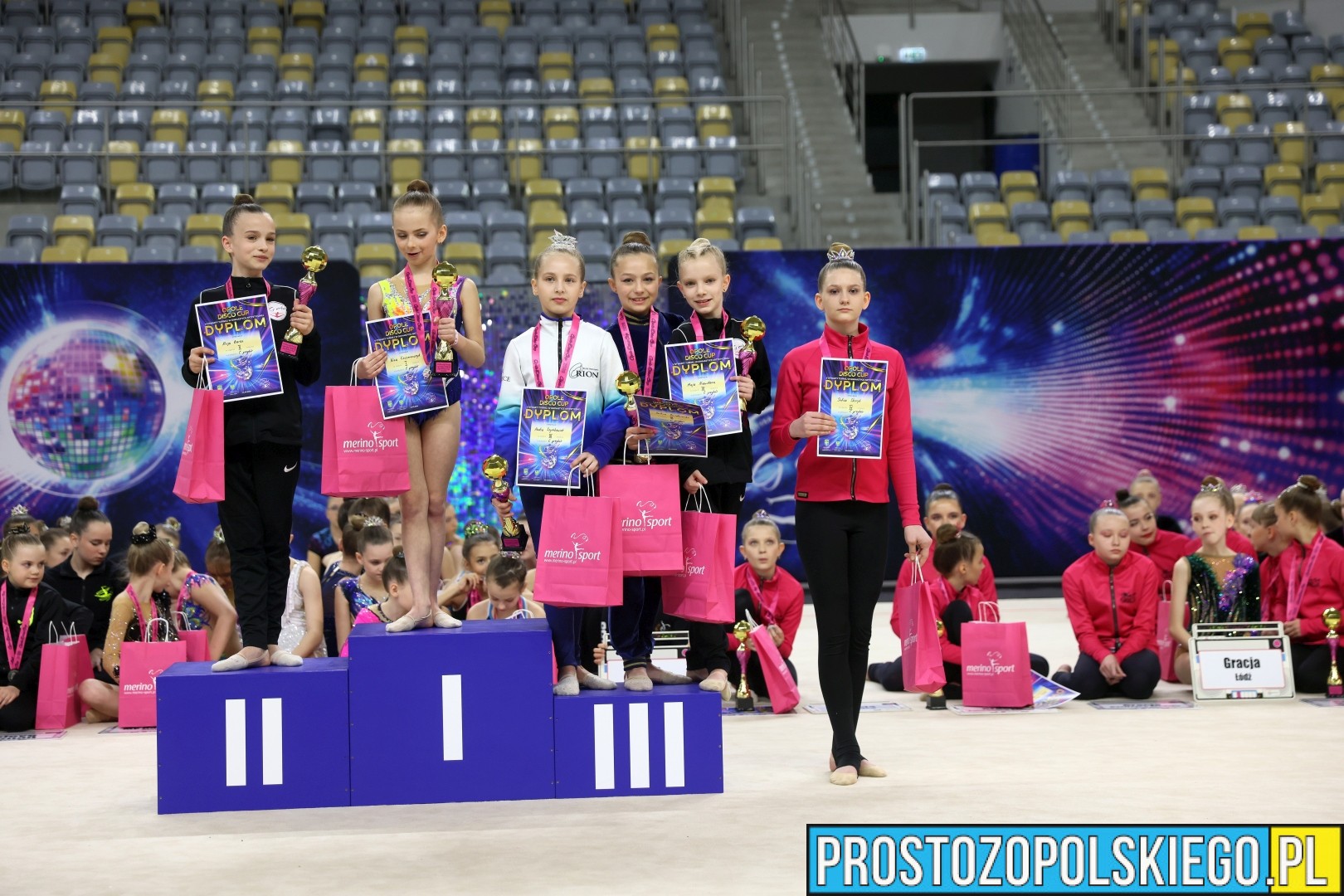 Opole Disco Cup 2026. Setki młodych gimnastyczek rywalizowały w Opolu