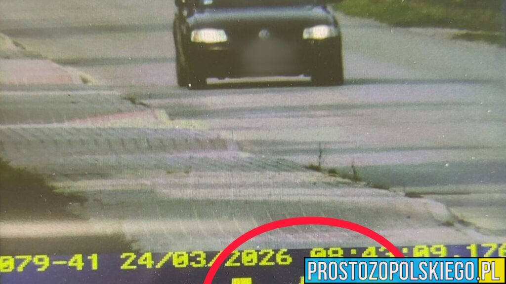 Strzelce Opolskie: 116 km/h w terenie zabudowanym. Kierowca stracił prawo jazdy