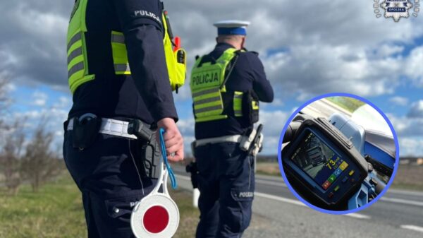 Setki kontroli i ponad 650 wykroczeń. Policyjna akcja „Kaskadowy pomiar prędkości” na Opolszczyźnie