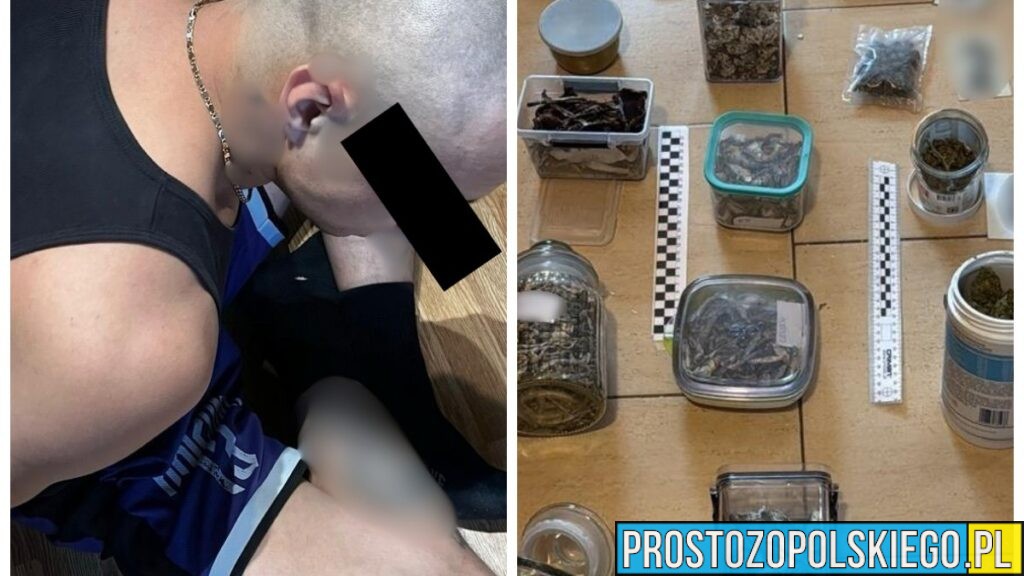 Poszukiwany za zgwałcenie zatrzymany w Opolu. Policja zabezpieczyła narkotyki