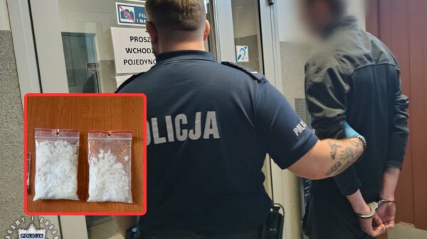 Grodków: 19-latek miał w domu 750 porcji mefedronu. Wpadł podczas kontroli Niebieskiej Karty