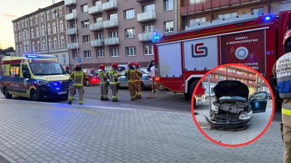 Wypadek drogowy na ul. Ozimskiej w Opolu – jedna osoba ranna