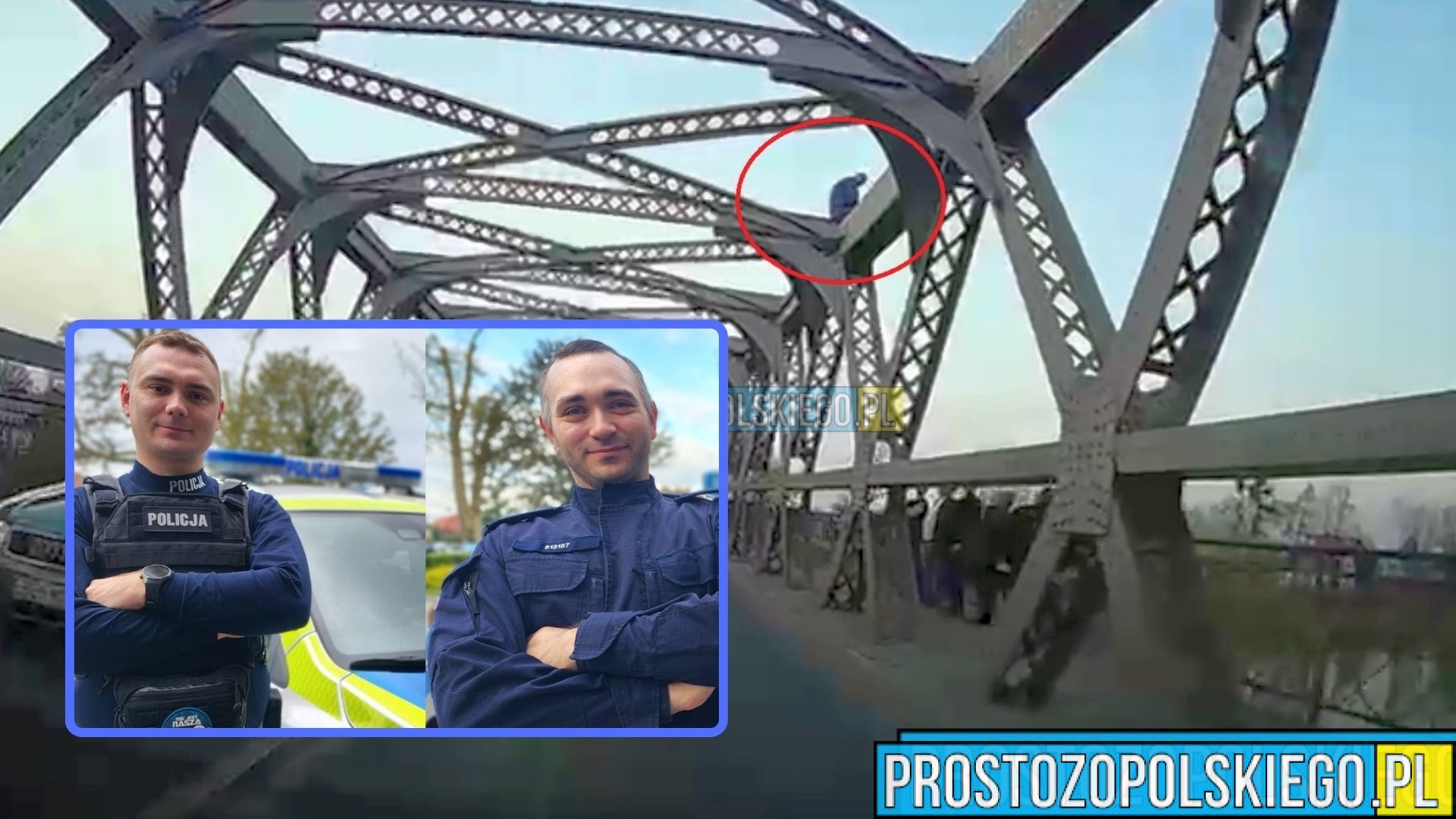 Kryzys emocjonalny nad Odrą. Policjanci z Brzegu zapobiegli tragedii.(WIDEO)