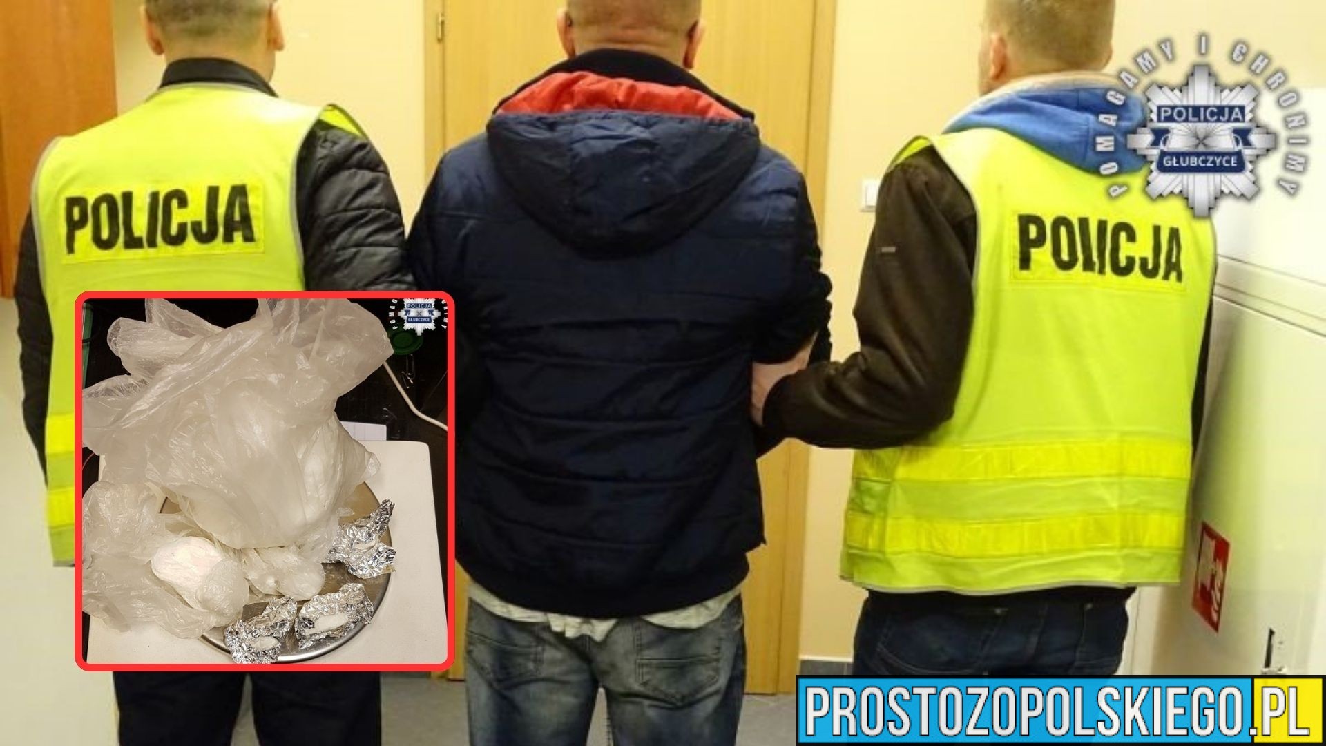 Kietrz: 78 gramów amfetaminy w mieszkaniu 40-latka. Akcja kryminalnych z Głubczyc