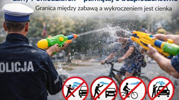 Lany Poniedziałek – pamiętaj o bezpieczeństwie. Granica między zabawą a wykroczeniem jest cienka