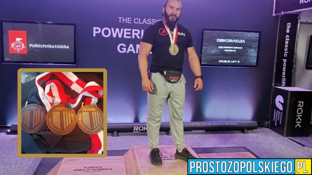 Marcin Oleksy z sukcesami na The Classic Powerlifting Games w Łodzi. Kolejne wyzwanie: World Grand Prix w Siedlcach