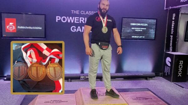 Marcin Oleksy z sukcesami na The Classic Powerlifting Games w Łodzi. Kolejne wyzwanie: World Grand Prix w Siedlcach
