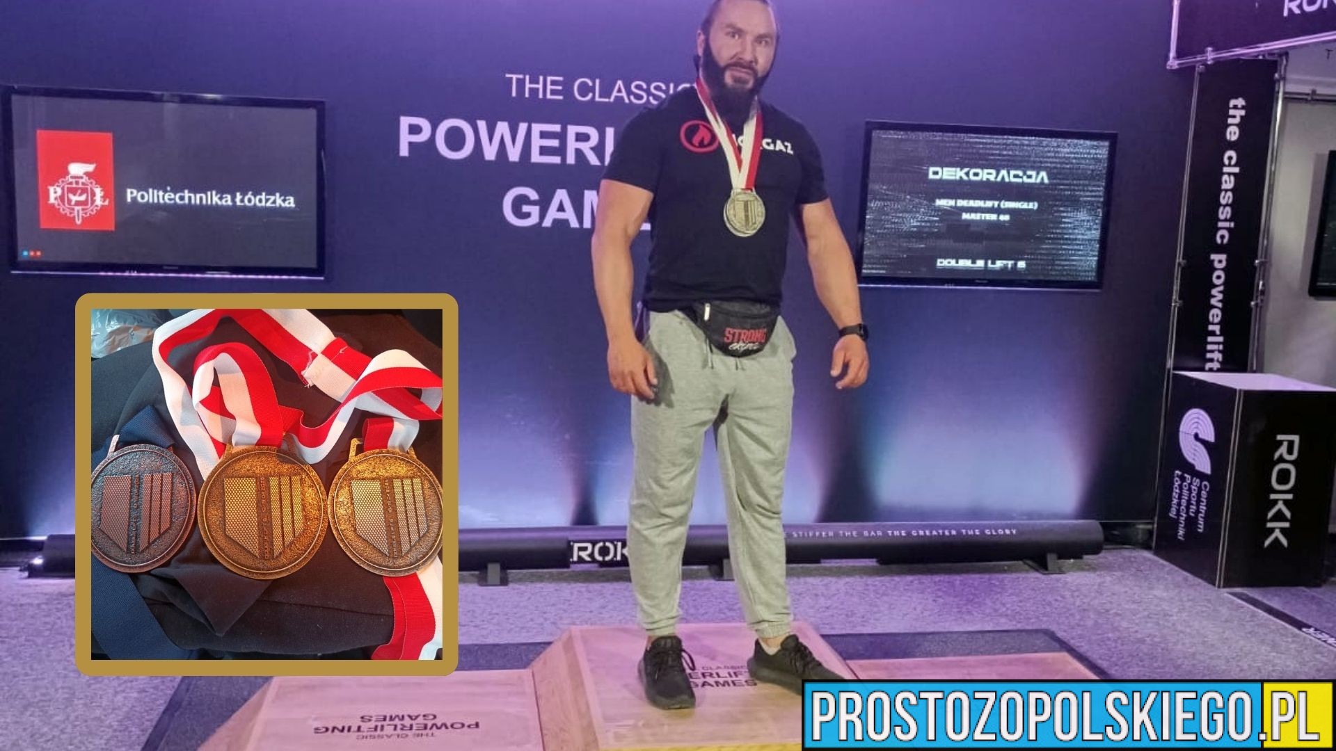 Marcin Oleksy z sukcesami na The Classic Powerlifting Games w Łodzi. Kolejne wyzwanie: World Grand Prix w Siedlcach