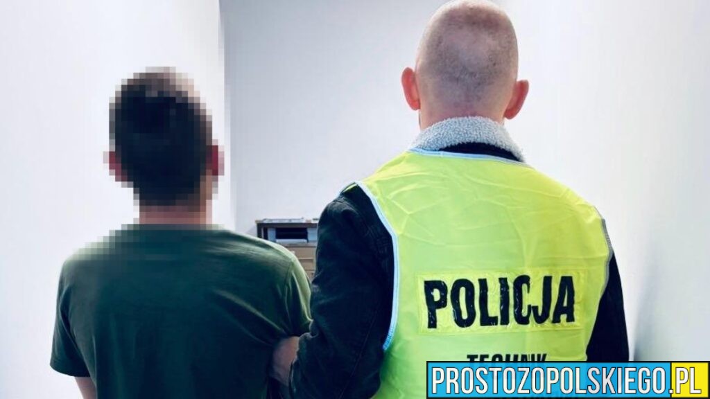 Policjant po służbie zatrzymał złodzieja w Korfantowie. 24-latek próbował uciekać