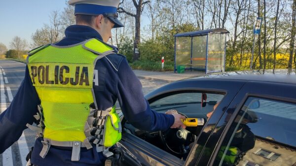 Pijana 56-latka pojechała po wnuka. Miała 3,5 promila alkoholu