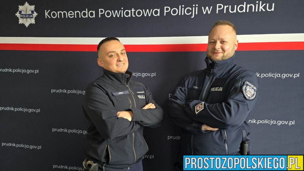 Policjanci z Prudnika uratowali życie kobiety w kryzysie. Szybka reakcja zapobiegła tragedii
