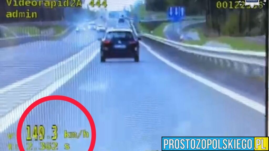 Piraci drogowi zatrzymani przez policję w Krapkowicach. Czterech kierowców straciło prawa jazdy