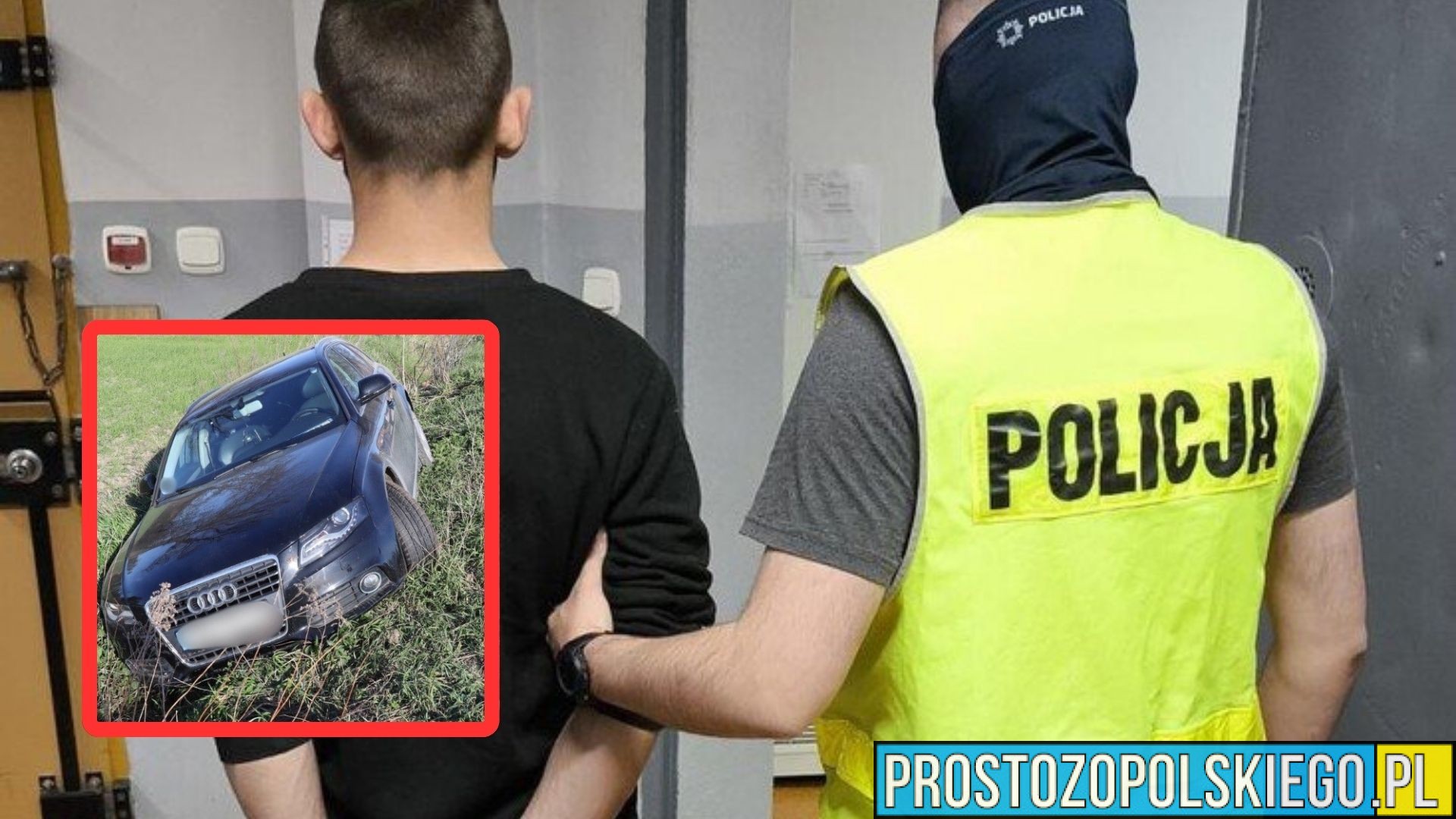 17-latek ukradł auto i doprowadził do wypadku. Sprawa ma charakter rozwojowy