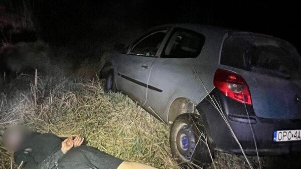 Pościg w powiecie namysłowskim. Nietrzeźwy kierowca uciekał renault, w aucie i domu znaleziono narkotyki