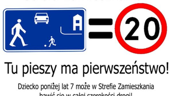 Strefa zamieszkania – jakie obowiązują przepisy? Kierowco, zwolnij i ustąp pieszym