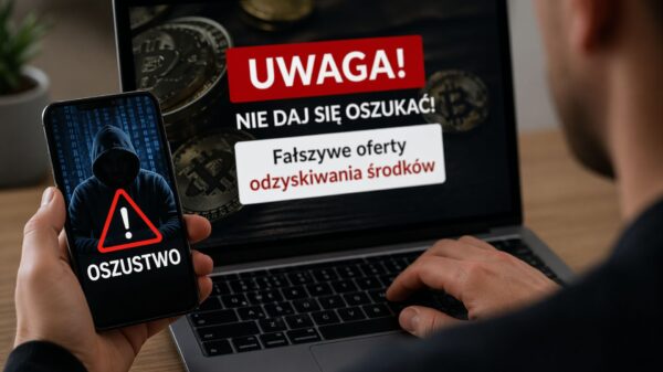 Uwaga na oszustwa „na odzyskanie środków”! Nowe zagrożenie dla użytkowników ZondaCrypto