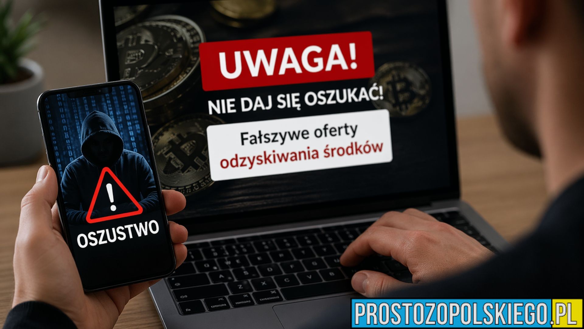 Uwaga na oszustwa „na odzyskanie środków”! Nowe zagrożenie dla użytkowników ZondaCrypto