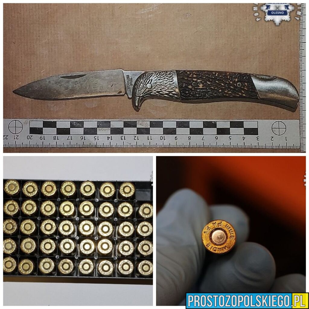 Złamał zakaz zbliżania się do&nbsp;partnerki. Policja znalazła narkotyki i&nbsp;amunicję