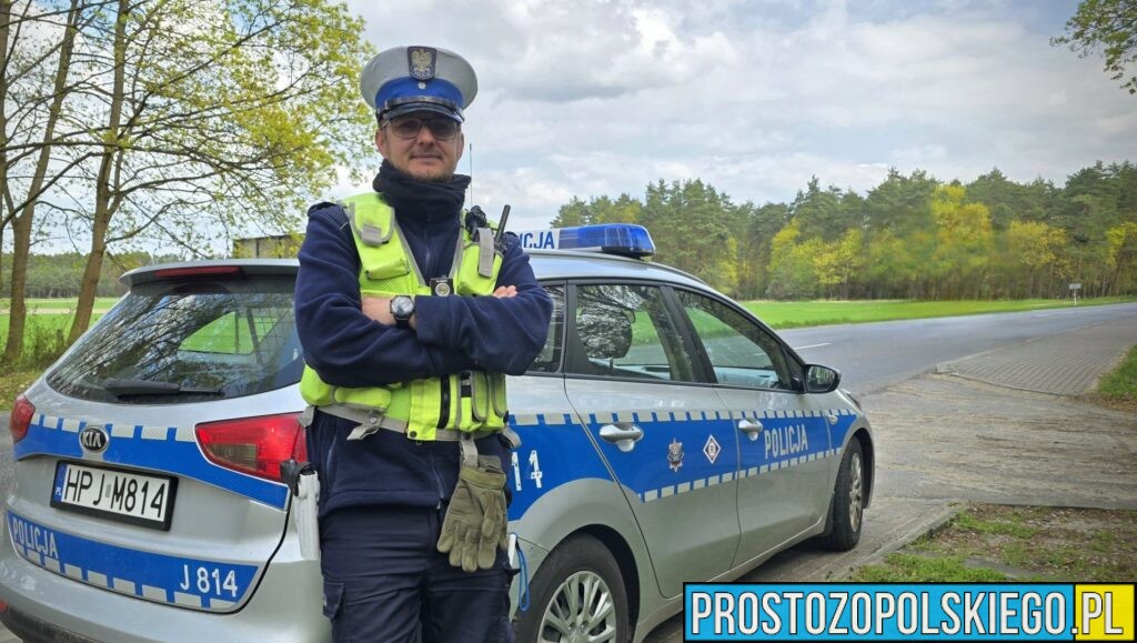 Policjant uratował życie 22-latki. Kluczowa była rozmowa i&nbsp;zdobycie zaufania