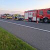 Kolejna kolizja na A4 po wcześniejszym zdarzeniu. Utrudnienia w kierunku Wrocławia mogą potrwać kilka godzin