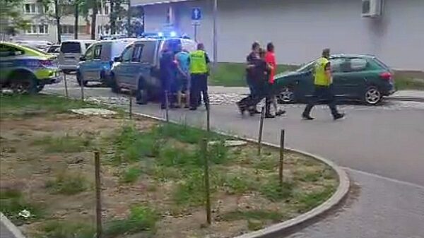 Awantura na ul. Piastowskiej w Opolu. Interwencja policji zakończona zatrzymaniem 41-latka na ulicy Łąkowej a Spychalskiego