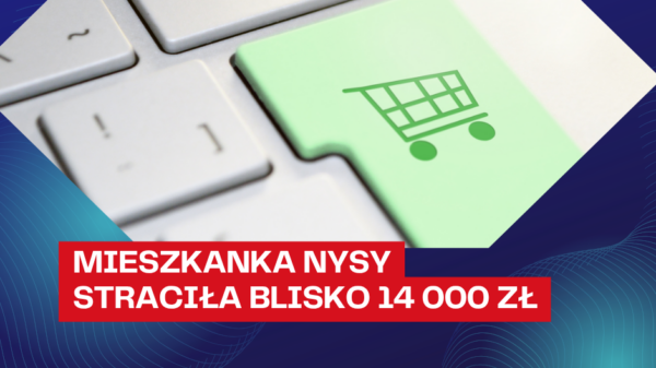 Oszustwo internetowe w powiecie nyskim. 62-latka straciła blisko 14 tys. zł
