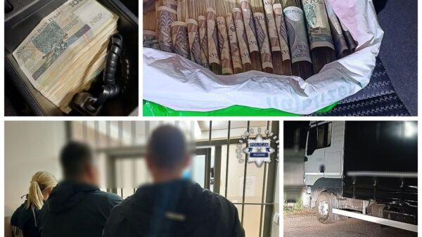 Zostawił partnerce kwiaty i ukradł 220 tysięcy złotych. 50-latek zatrzymany przez policję